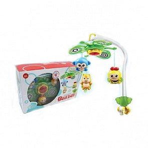 Мобиль музыкальный для детской кроватки - Животные (Junfa Toys, WS6806)