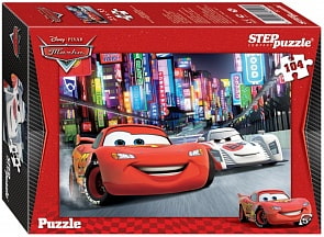 Пазл ДИСНЕЙ Тачки-2, 104 элементов (Step Puzzle, 82109)