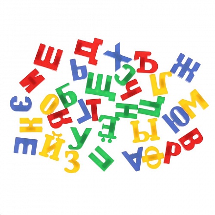 Алфавит русский на магнитах 