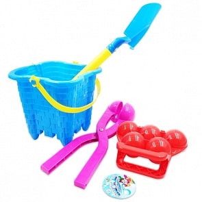 Зимний набор для лепки снежков – Снежком, 4 предмета (ABtoys, PT-00736)