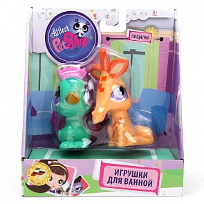 Набор из 2-х игрушек для купания «Pet Shop» (Играем вместе, 1R-BOXsim)