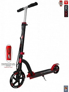 Самокат RT Slicker Deluxe 205 с амортизатором red (Y-SCOO, 4858RT)