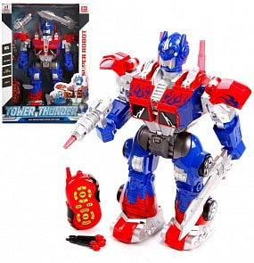 Робот на р/у, 36 см, стреляет, свет и звук (Наша игрушка, 6020)