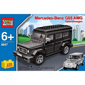 Конструктор Город Мастеров “Мерседес-Гелендваген”, 220 деталей (Город Мастеров, BB-6749-Rsim)