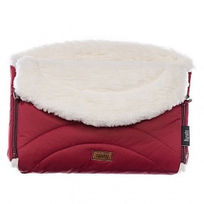 Муфта меховая для коляски Nuovita Tundra Bianco Bordo/Бордовый (Nuovita, NUO-mTUNB_2079)