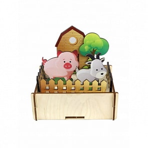 Набор для песка - Ферма (Сибирский сувенир, 143204)