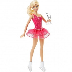 Кукла Barbie Фигуристка из серии Кем быть? (Mattel, FFR35)