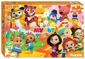 Макси-пазлы - Мульт. Сказочный патруль и другие, 35 деталей (Step Puzzle, 91258)