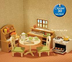 Sylvanian Families - Кухня в коттедже (Sylvanian Families, 5033st) - миниатюра