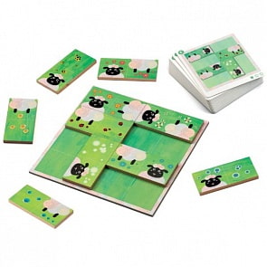 Настольная игра – Собери овечку (Djeco, 08473)