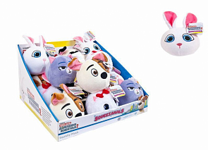 Squeezamals, серия Тайная жизнь домашних животных 2, заяц, 9 см (Beverly Hills Teddy Bear, SQ07350/1-Заяц)