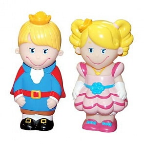 Набор игровой из пластизоля - Принц и Принцесса (ТМ Затейники, 1091826)