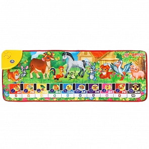 Танцевальный коврик с пианино, М. Дружинина (Умка, YQ2995-R)