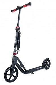 Двухколесный самокат Hudora Big Wheel Style 230, black/черный (Hudora, 14235)