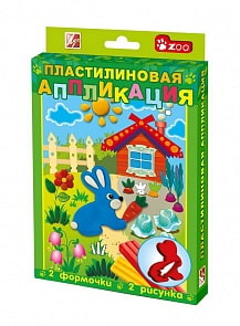 Пластилиновая аппликация Зайчик (Луч, 25С1548-08)