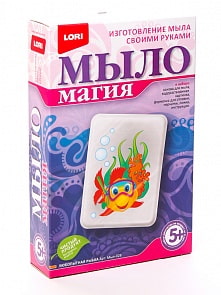 Набор для творчества. МылоМагия. Любопытная рыбка (Lori, Мыл-029) 