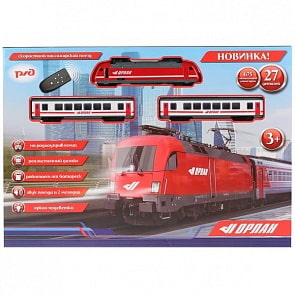 Железная дорога на р/у – Орлан, свет, звук, 675 см (Играем вместе, X600-H08002-R)