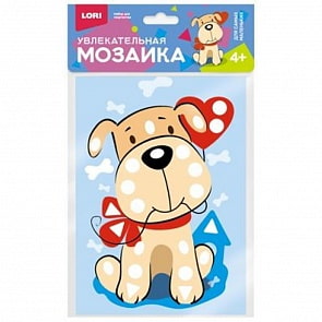 Мозаика увлекательная, набор малый - Щенок (Lori, Км-002)