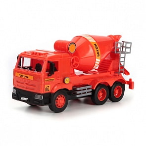 Машина КАМАЗ – Бетономешалка, световые и звуковые эффекты (Технопарк, WY302Ksim)