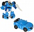 Трансформер - Робот-машина, в комплекте оружие, коробка  - миниатюра №1