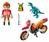 Игровой набор из серии Динозавры: Гоночный мотоцикл с ящером  - миниатюра №3