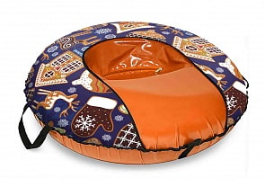 Санки надувные Тяни-толкай – Тюбинг Оксфорд Cookie Comfort, 107 см (RT, 7249RT)