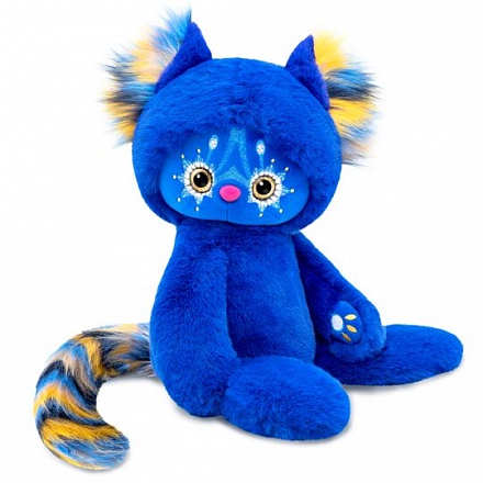 Мягкая игрушка - Lori Colori Тоши, синий, 30 см 