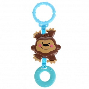 Погремушка со съемным кольцом – Обезьянка (Умка, KK2680-7-R)