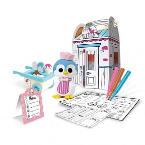 Игровой набор Улица Фуззи Кафе-мороженое Фуззики (Fuzzikins, FF201)