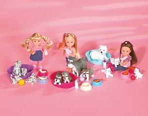 Кукла Еви с домашними животными (Simba, 5734191)