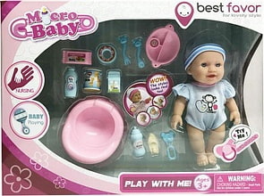 Пупс - Micro Baby с аксессуарами, 15 см (Junfa Toys, 2803) (ассортимент)