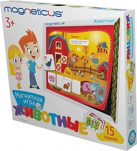 Игровой набор - Животные (Magneticus, POL-012) Игровой набор - Животные (Magneticus, POL-012)
