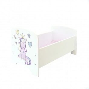 Кровать серии Мимими - Крошка Мили, мини (Paremo, PFD120-96M)