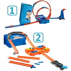 Конструктор трасс – Стартовый набор, Hot Wheels. 2 варианта (Mattel, FLK89)