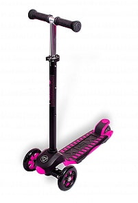 Трехколесный самокат Glider Maxi XL Deluxe pink Y-Bike, 4135RT