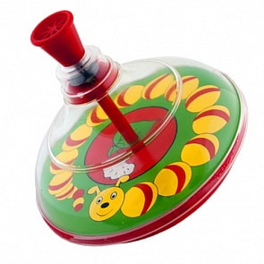 Юла – Гусеница, прозрачная (Чипполино, 0201) (ассортимент)