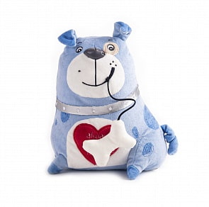 Мягкая игрушка - Собака Раф, 20 см (Gulliver, 51-PT001DM)