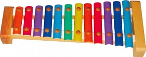Ксилофон, 12 тонов (Мир Деревянных Игрушек, Д030) Ксилофон, 12 тонов (Мир Деревянных Игрушек, Д030)