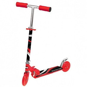 Самокат 2-колесный, складной, красный (Next, ALU-2-REDsim)