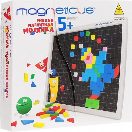 MAGNETICUS. Магнитная мозаика, 7 цветов, листок с примерами 