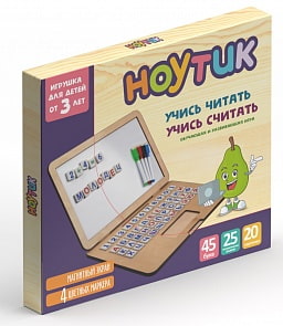 Доска магнитная деревянная – Ноутик (Десятое королевство, 00775ДК)