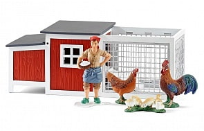 Игровой набор Farm Life - Курятник (Schleich, 42191k)