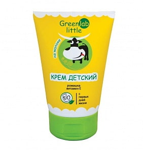 Крем детский на молоке 100 мл (GreenLab, 55-70448)