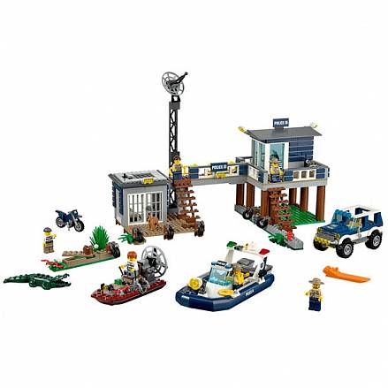 Lego City. Участок новой Лесной Полиции 