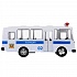 Инерционный автобус ПАЗ - Полиция, со светом и звуком  - миниатюра №3