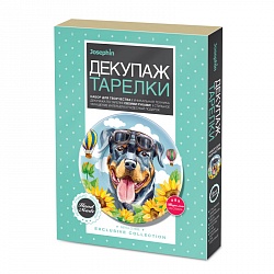 Декупаж тарелки Мечта о небе (Фантазер, 560965ФН) - миниатюра