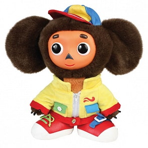 Интерактивная мягкая игрушка – Чебурашка учит одеваться, озвученный, 28 см. (Мульти-Пульти, V85743/28sim)
