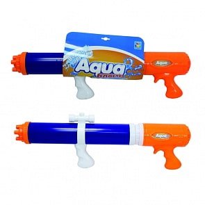 Аквамания - Водяной бластер помповый 50 см, бирка, 2 цвета (1Toy, Т59466) (ассортимент)