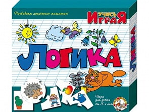 Игра настольная – Учись играя: Логика (Десятое королевство, 00241ДК)