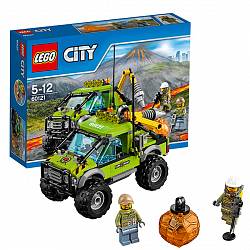 Lego City. Грузовик Исследователей Вулканов (Lego, 60121-L) - миниатюра